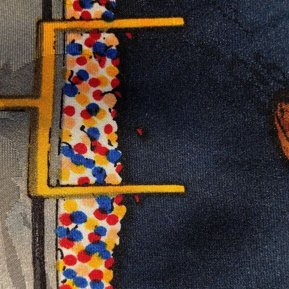 Vintage Looney Tunes Mania Football Season Tie - Picture 8 of 11